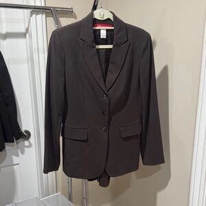 Anne Klein Dark Brown Blazer